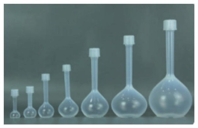 PFA volumetric flask, Class A, range of sizes